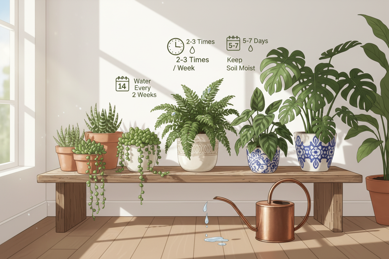 How Often Should You Water Your Plants – Complete Guide 🌱